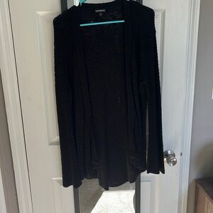 Express black cardigan